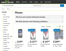 Tablet Screenshot of megasaver.com